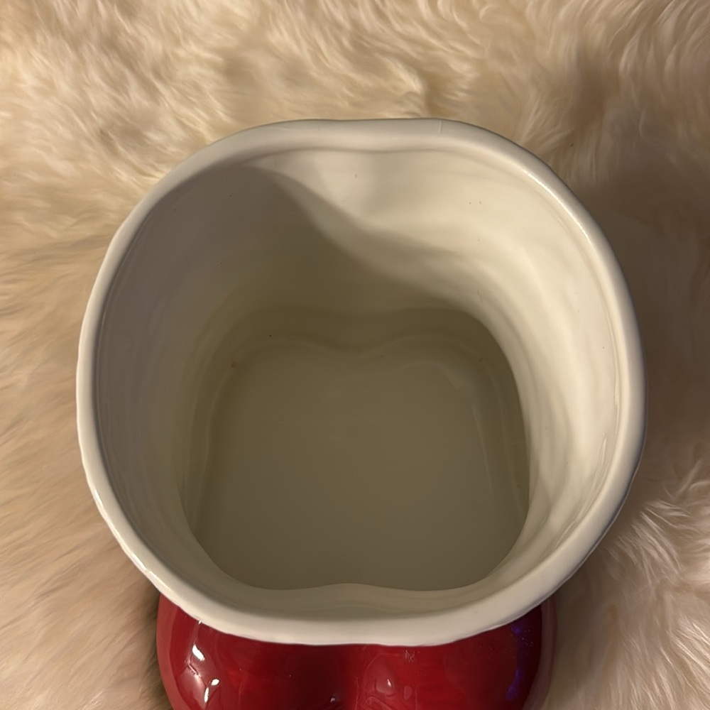 Santa boots pottery vase - Picture 4 of 4